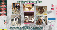 Desktop Screenshot of dachshunds-n-doxies.com